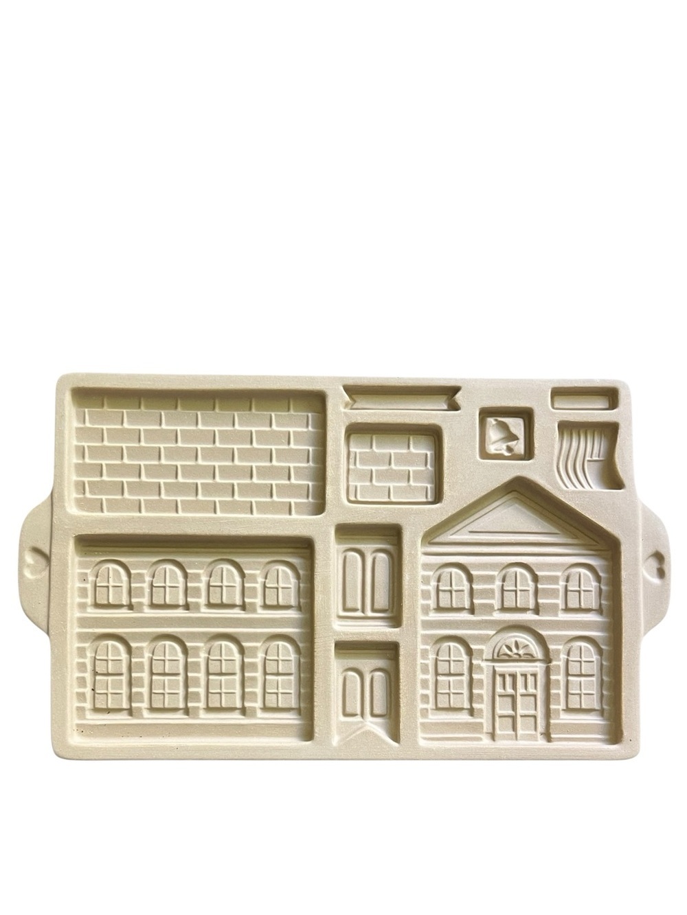Pampered Chef Vintage Gingerbread Stoneware Cookie Mold Set NWOT Unused